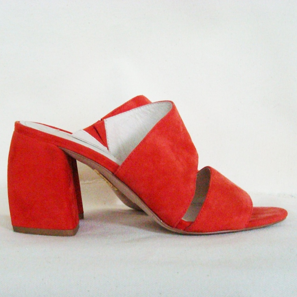 Louise et Cie Red Suede Sandals